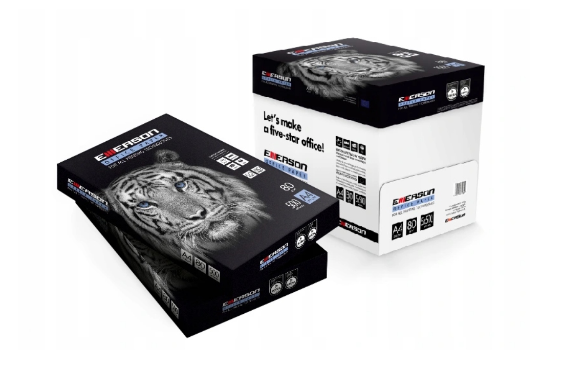 

Papier ksero A4 80g Emerson Office Papier Tiger