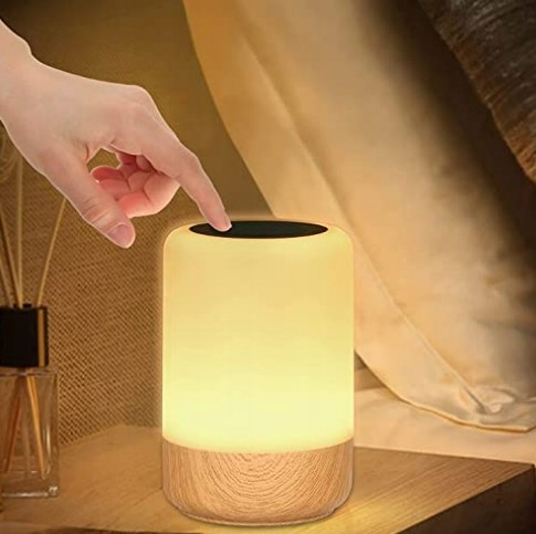 LAMPKA NOCNA GORVITOL WIELOKOLOROWA LED RGB DOTYKOWA Kod producenta B08LDN2W4C