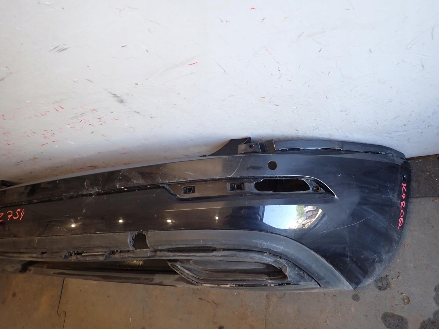 bumper rear part rear SKODA KAROQ 2018- 57A807521C