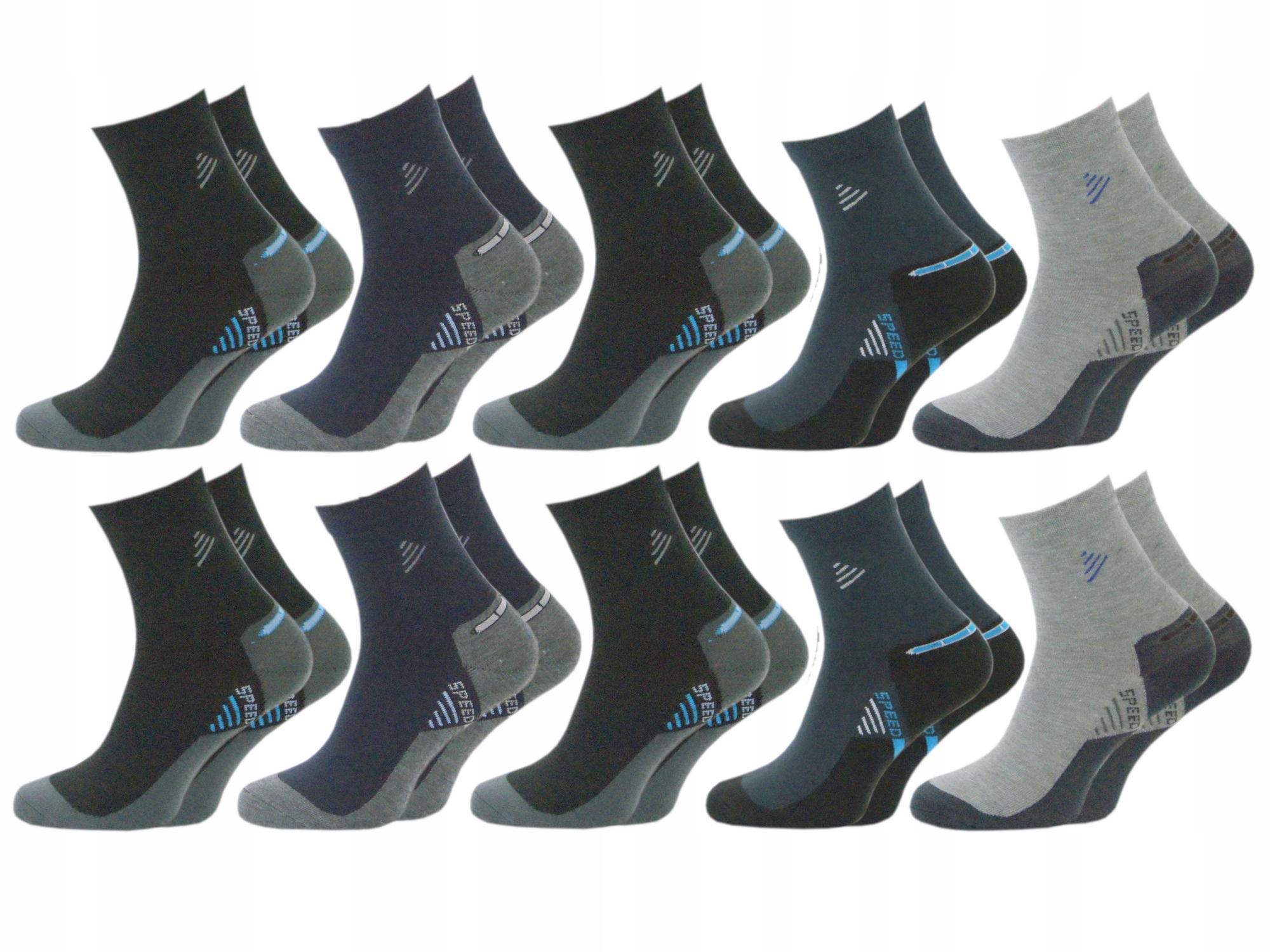 W#10 xBAWEŁNIANE _SKARPETY _SPORTOWE _42- 46