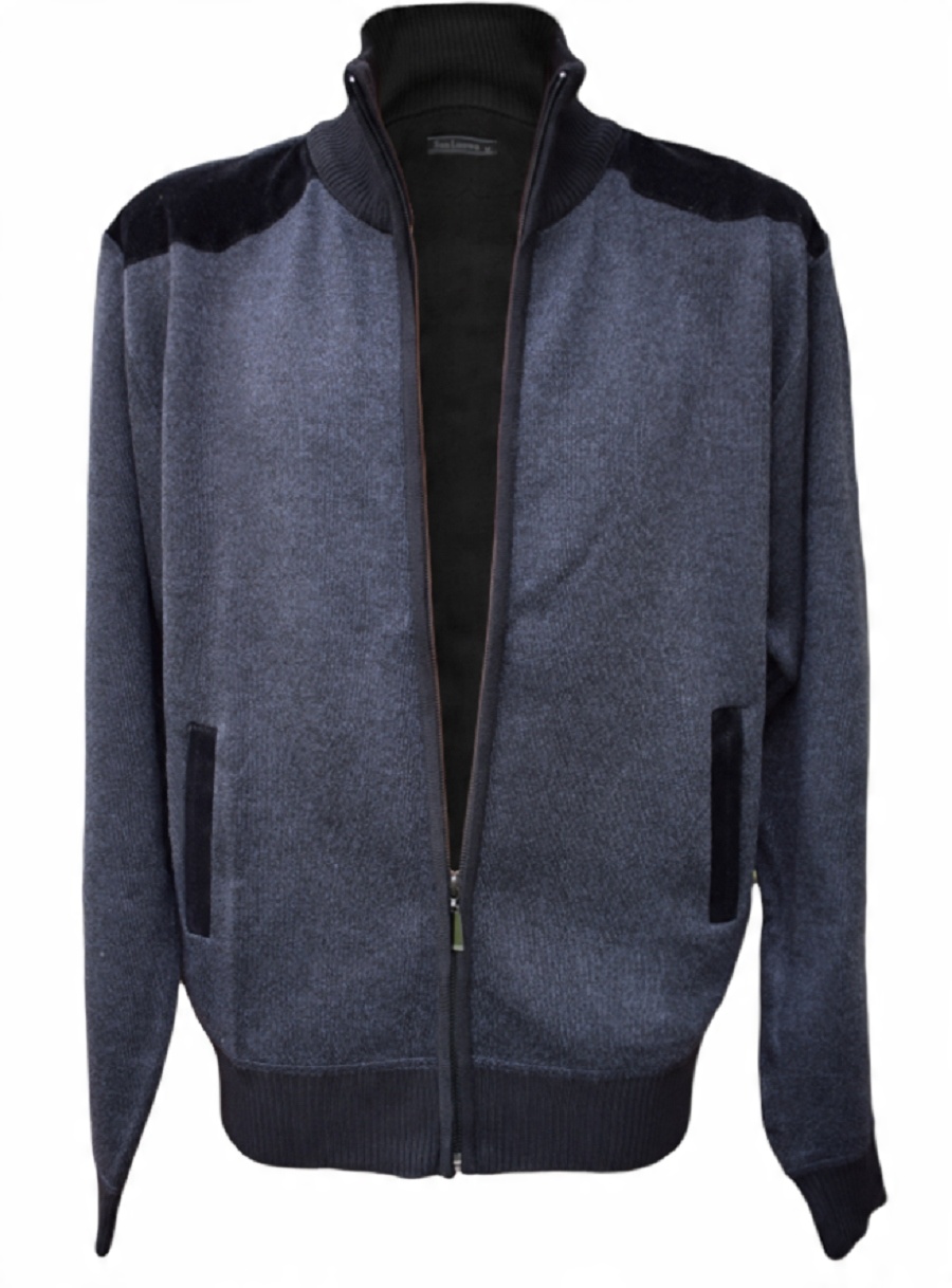

03 033 Sweter Rozpinany Czarny Roz. XXXL