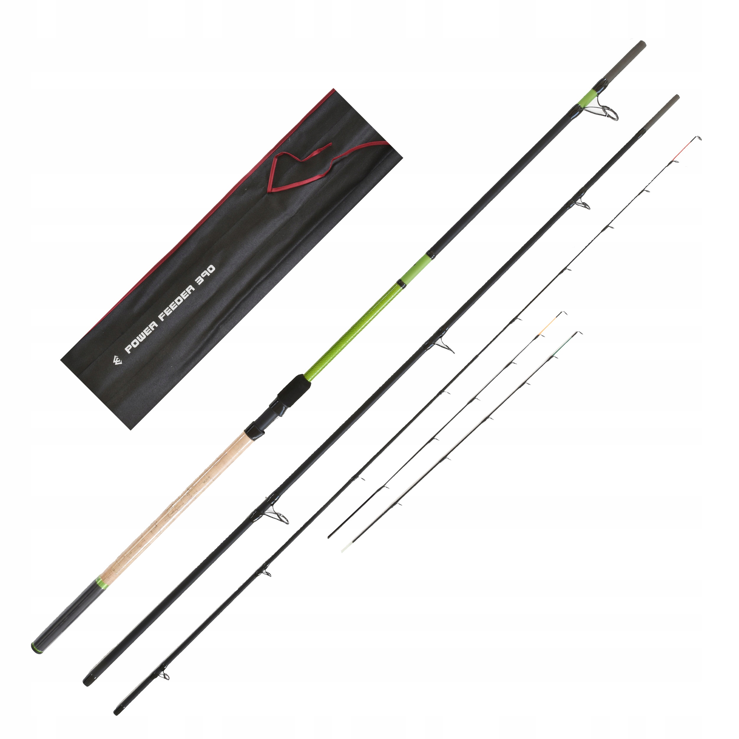 Wędka Mikado Toxy Power Feeder 3.90m 1-200g ultramocna wytrzymała