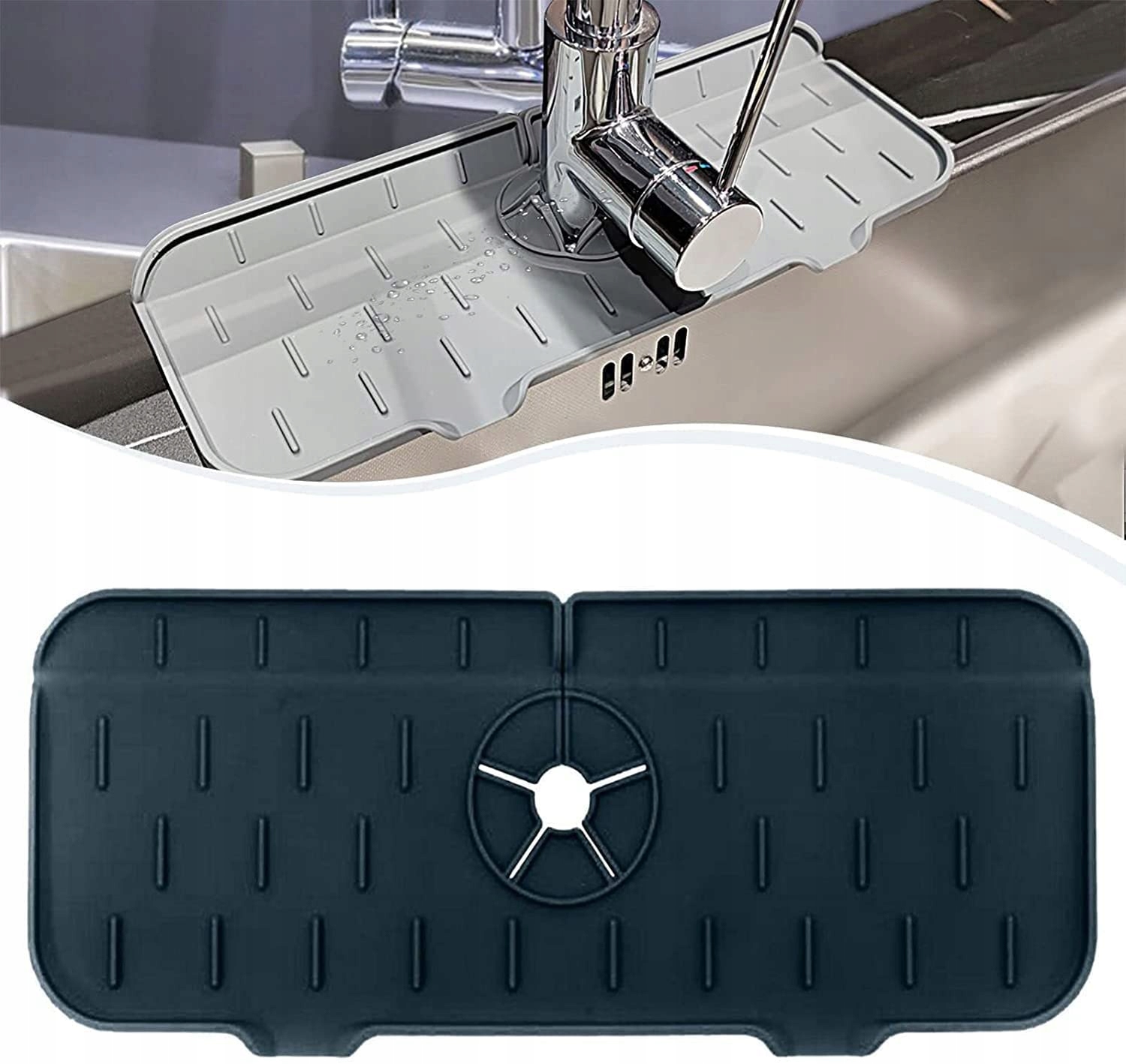 Kran Osłona przeciwbryzgowa do zlewu kuchennego Marka bez marki