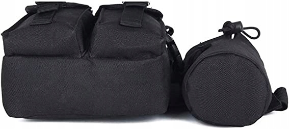 NERKA TAKTYCZNA SASZETKA WOJSKOWA UCHWYT NA BIDON Model CZARNA