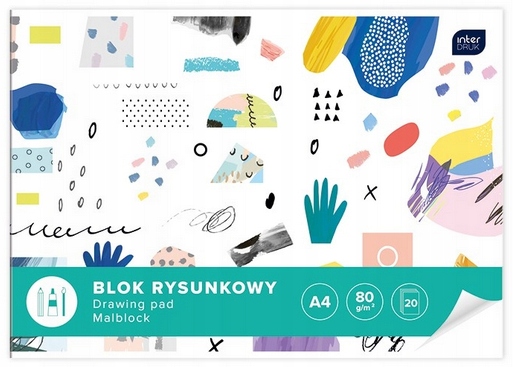 

Blok rysunkowy A4, Interdruk