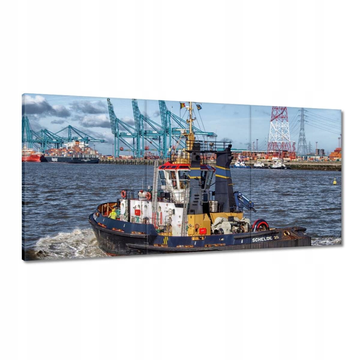 Obrazy 180x90 Morský ťahač