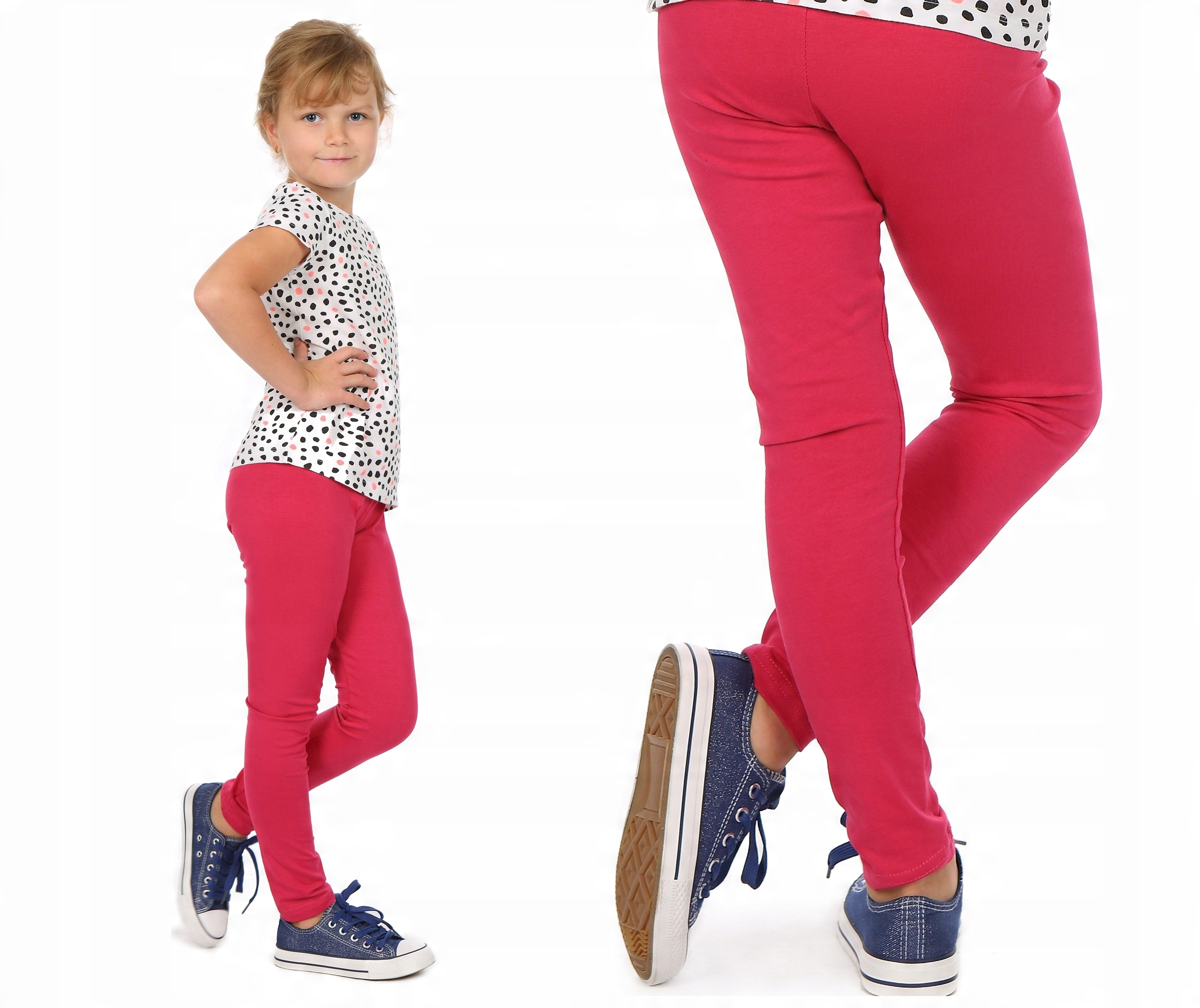 

Legginsy kolorowe getry klasyczne r.128-PRODUKT Pl