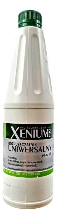 

Xenium Rozcieńczalnik Rozpuszczalnik Uniwersalny