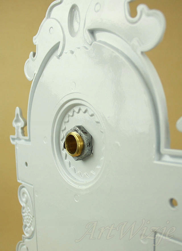 Aluminowy biały zlewozmywak do ogrodu zimowego Producent ART Wizje