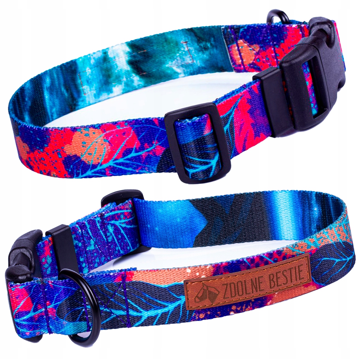 

Obroża dla psa na klamrę Zdolne Bestie L szer.3,7