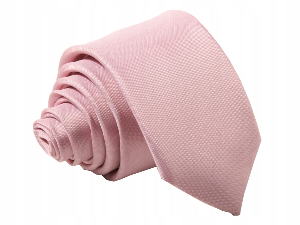 ЖАККАРДОВЫЙ ГАЛСТУК РОЗОВО-РОЗОВЫЙ [2284]