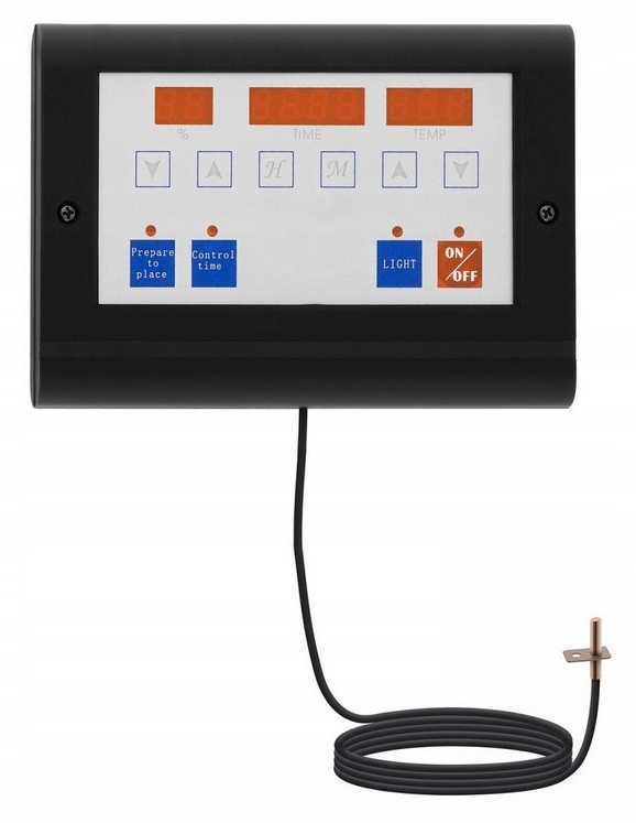 Ovládací panel do sauny 400 V 3 N Uniprodo UNI_SAUNA_C02 10250212