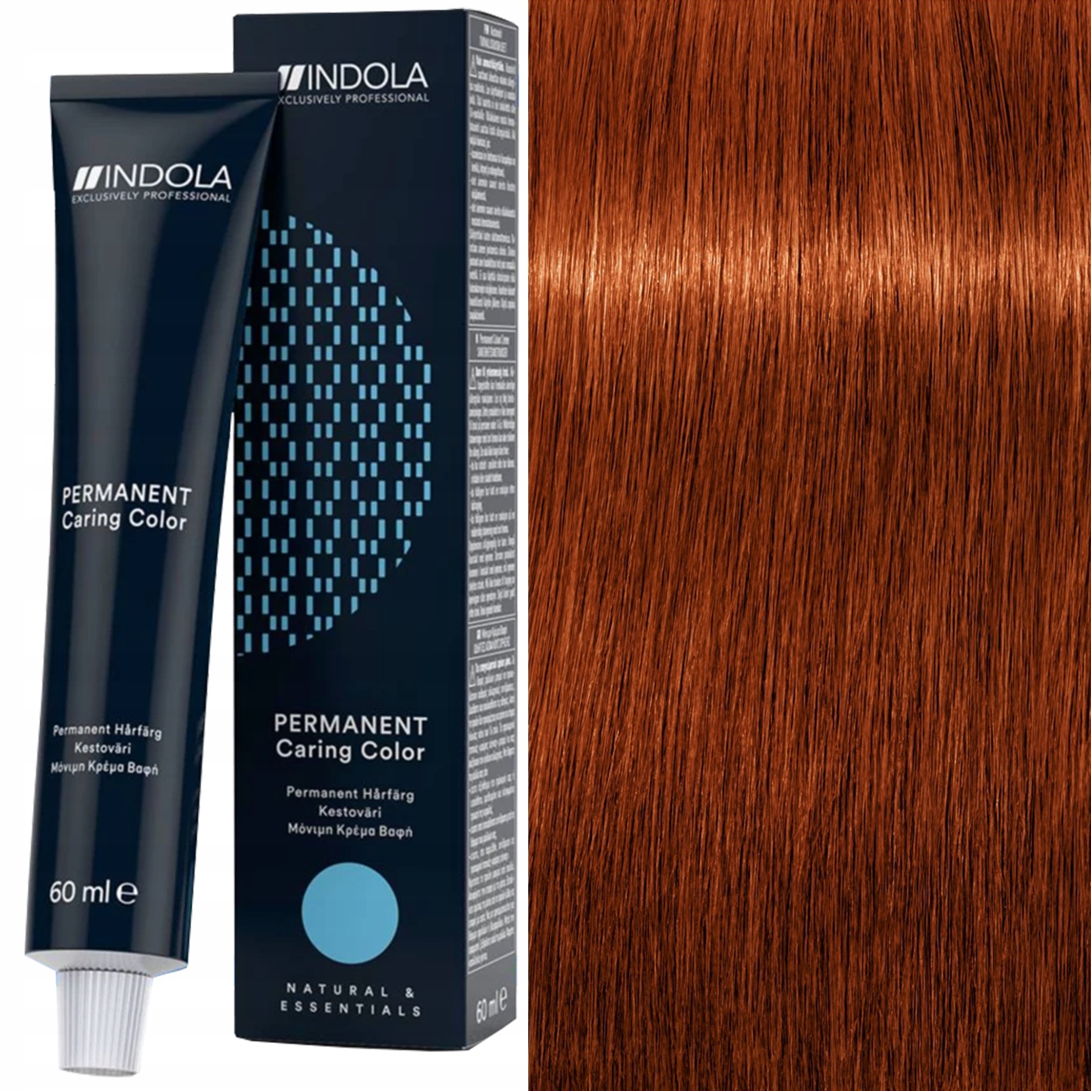 

Indola Pcc farba do włosów 6.44 dark blonde copper
