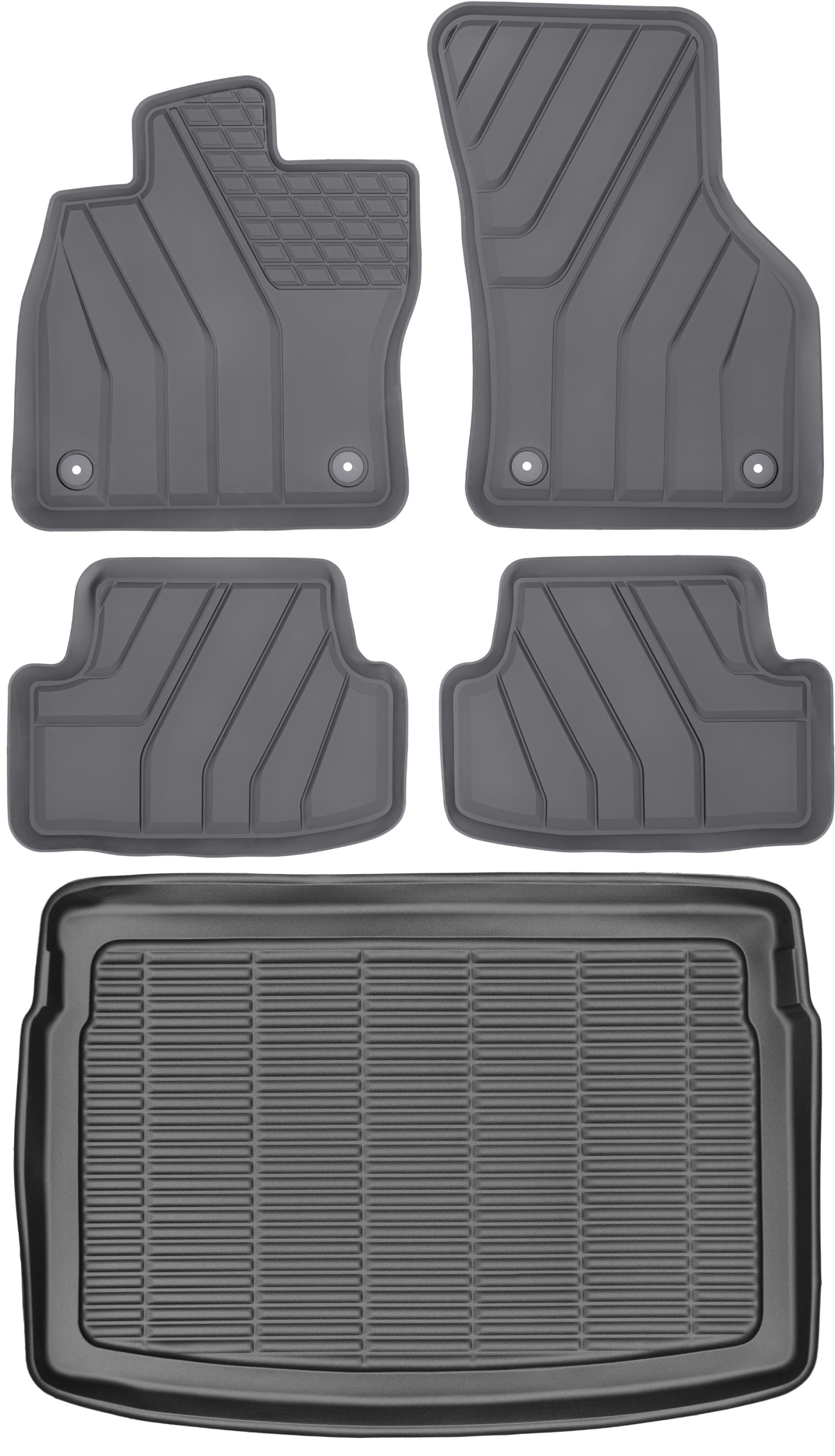 Volkswagen Golf VII Hb manuál 2012-2020 Sada Koberce rohož do auta