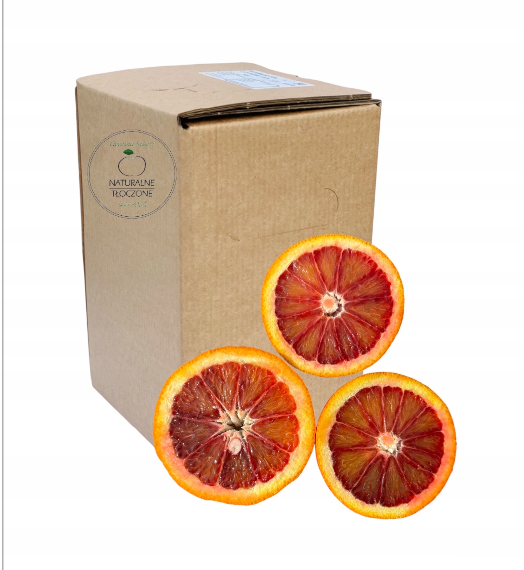 Levně Šťáva z Červeného pomeranče 100% 5 l v Kartonu (lisovaná, Nfc) pomeranč