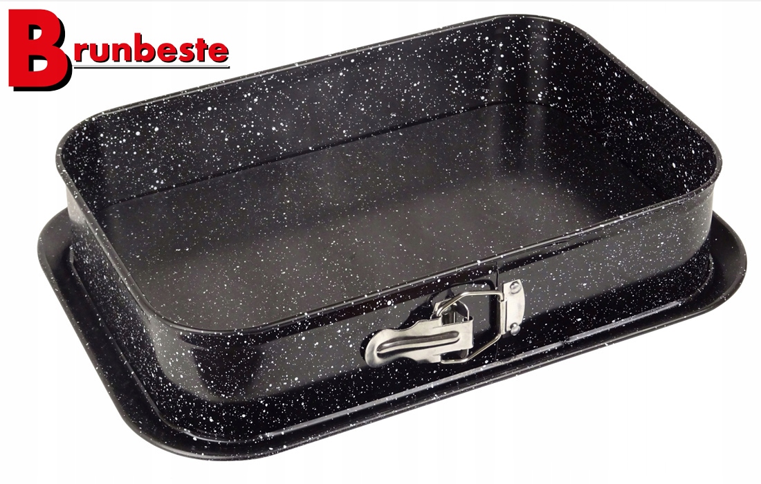 FORMA DO PIECZENIA TORTOWNICA BLACHA PROSTOKĄTNA Wysokość produktu 7.5 cm