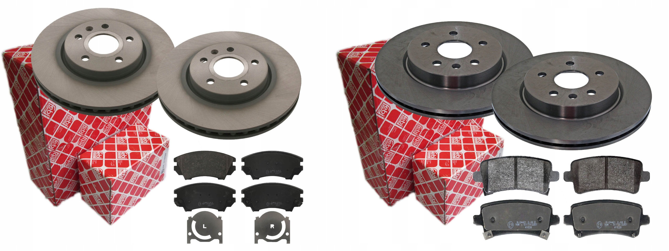 ДИСКИ КОЛОДКИ FEBI ПЕРЕДНЯ ЗАДНЯ OPEL INSIGNIA 17'