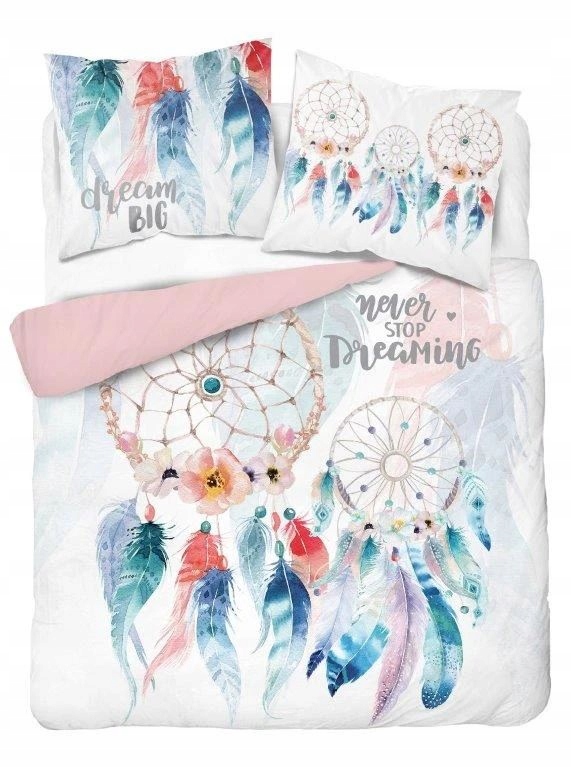 Posteľná Bielizeň Lapač Snov Dreamcatcher Never Stop Dreaming 200x220 100 % Bavlna