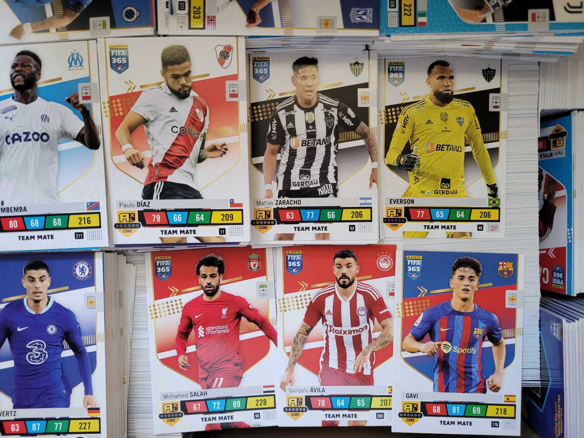Fifa 365 2023 100 Kart Bazowych Bez Powtórek! karty piłakrskie