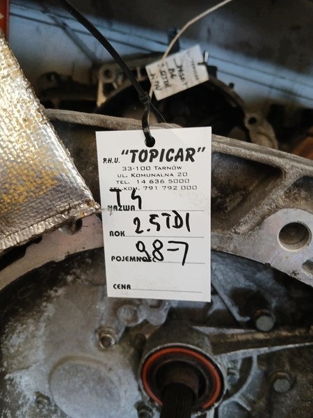 boîte vitesse VW T4 2.5TDI 98