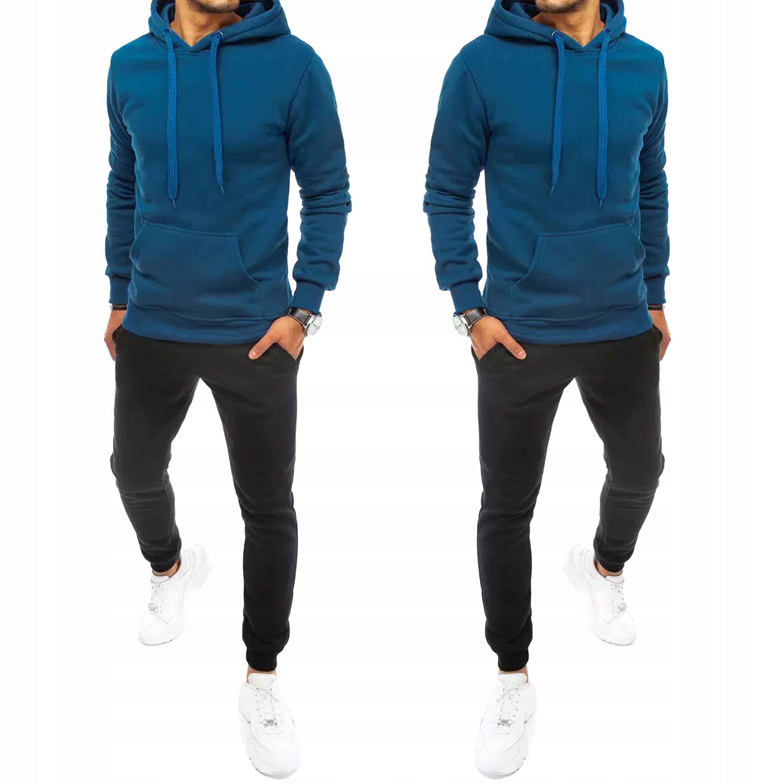 MĘSKI KOMPLET DRESOWY BLUZA SPODNIE roz. L