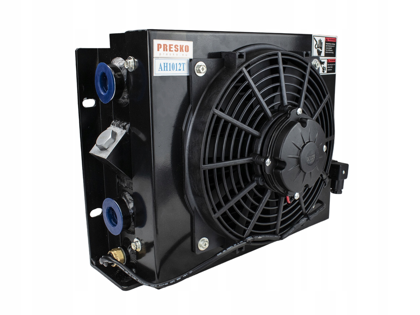 Chlodnica oleju hydraulicznego 100L min DC 24V
