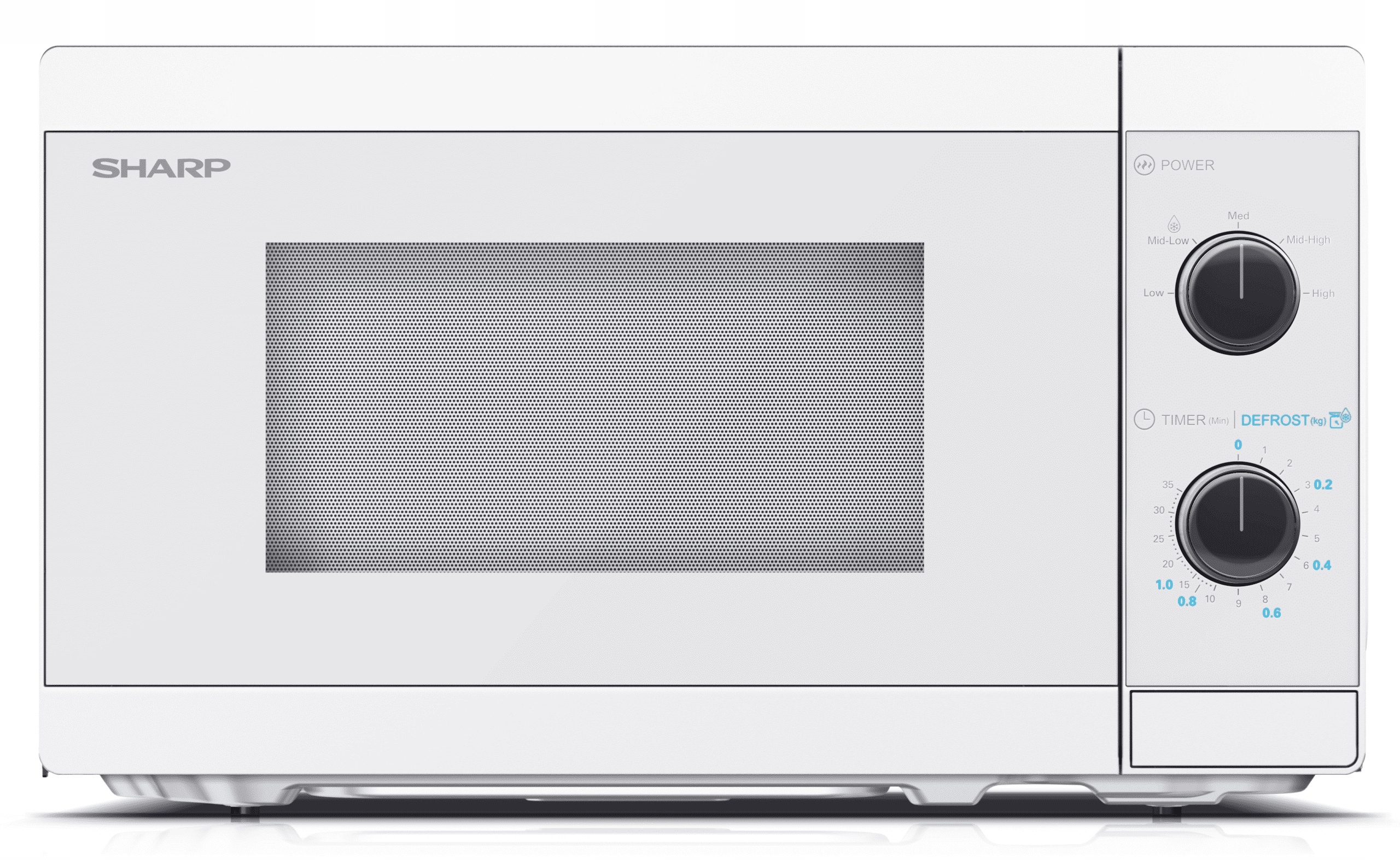 Kuchenka mikrofalowa Sharp YC-MS01E-C Biała