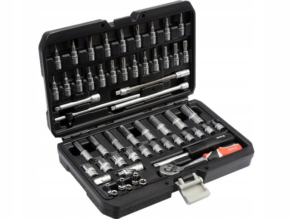 

Zestaw narzędziowy 1/4'' kpl 56 szt YT-14501 Yato