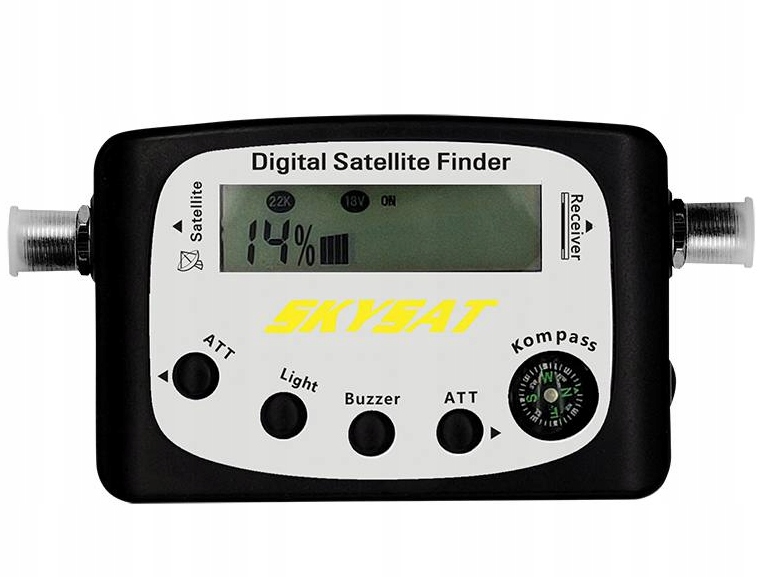 CYFROWY MIERNIK SYGNAŁU SATELITARNEGO SATFINDER HD