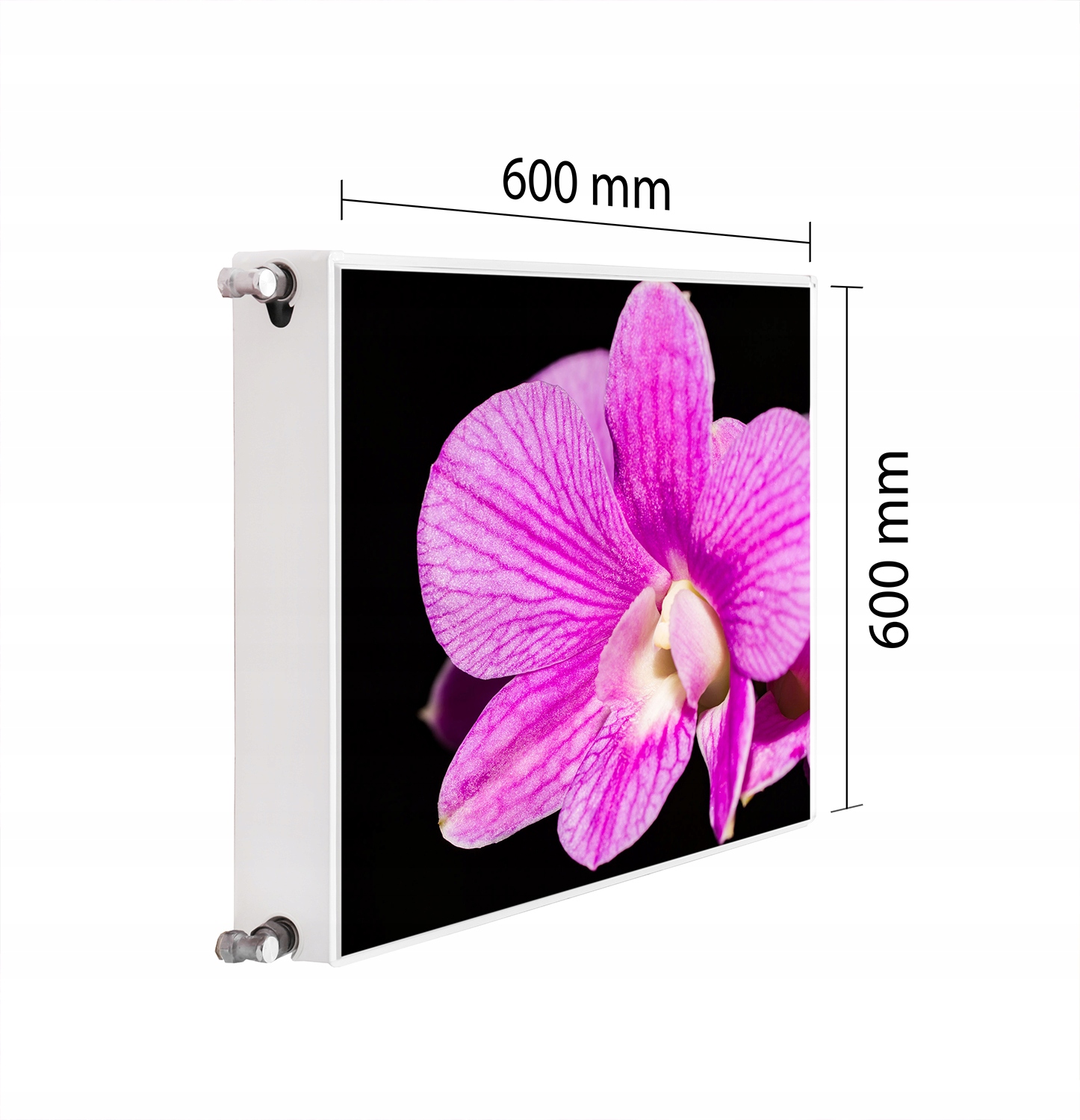 Magnetická Krytka Na Radiátor 60x60 Orchidej Podložka Magnet