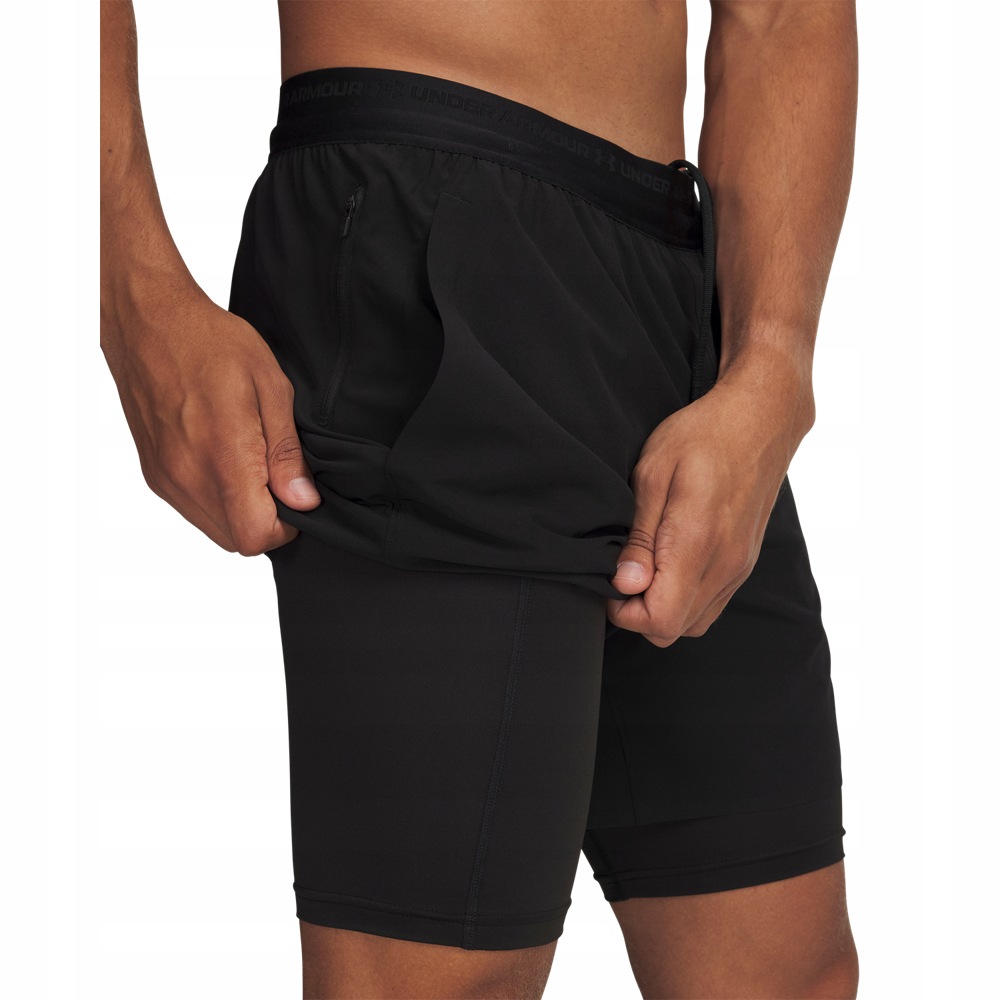 Kraťasy 2V1 Vanish Elite Černé XXL Under Armour AW26