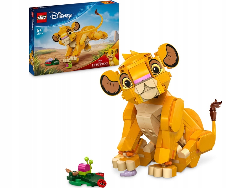 LEGO Disney Król Lew - lwiątko Simba 43243