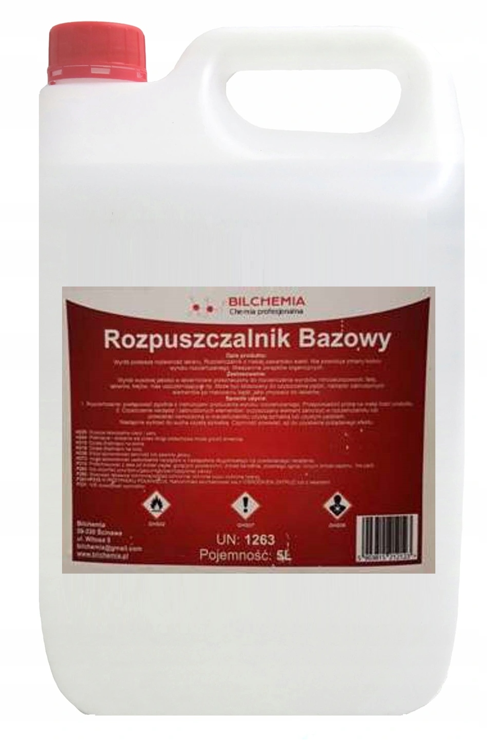 

Rozcieńczalnik Rozpuszczalnik Bazowy 5L