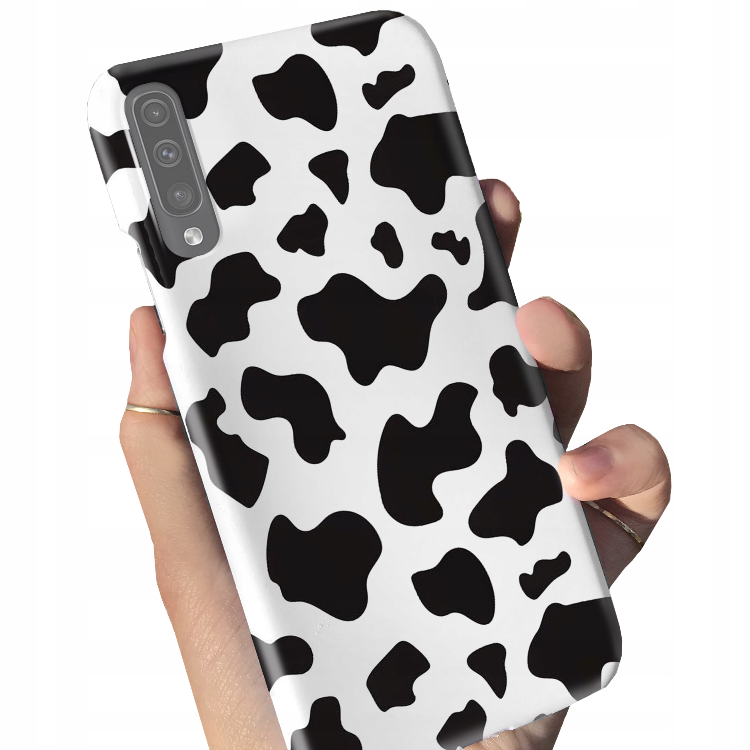 

etui Case 3D plastik do Samsung A70 + Szkło