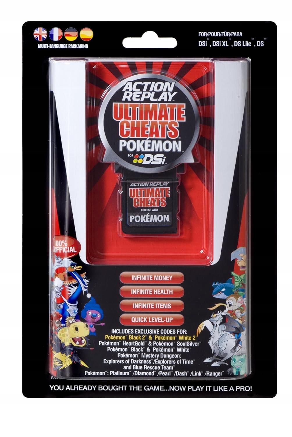 Action Replay Ultimate Cheats Pokemon Platinum Cheats NINTENDO DS NDS