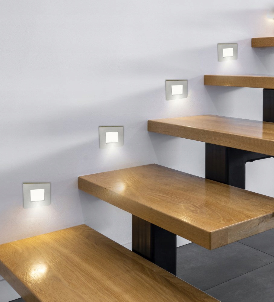 Prosta oprawa schodowa oświetleniowa MS-04 SN Stan opakowania oryginalne