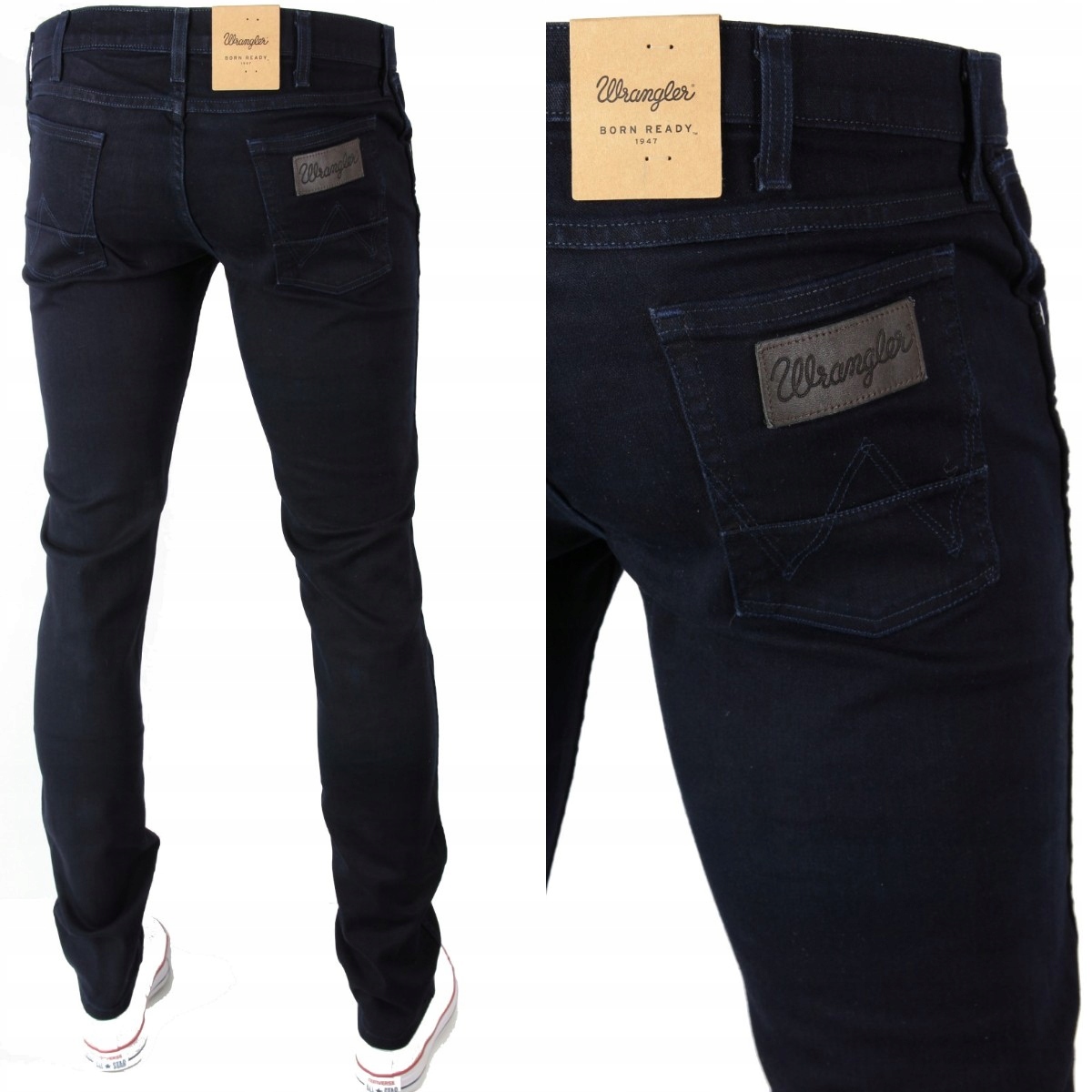 

Wrangler Bostin Slim Proste Jeansy W30 L34