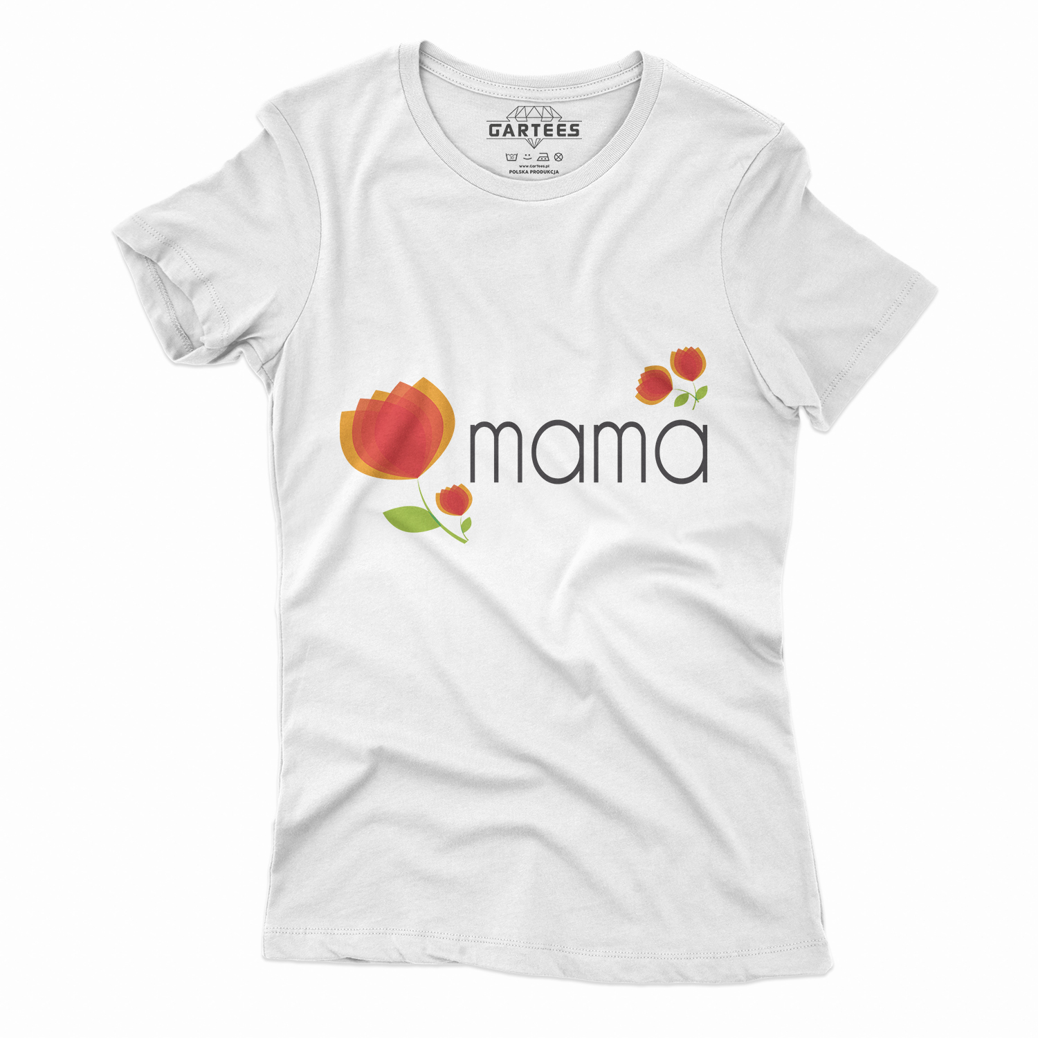 

Koszulka Damska Tshirt Mama Kwiaty Dla Mamy Gift