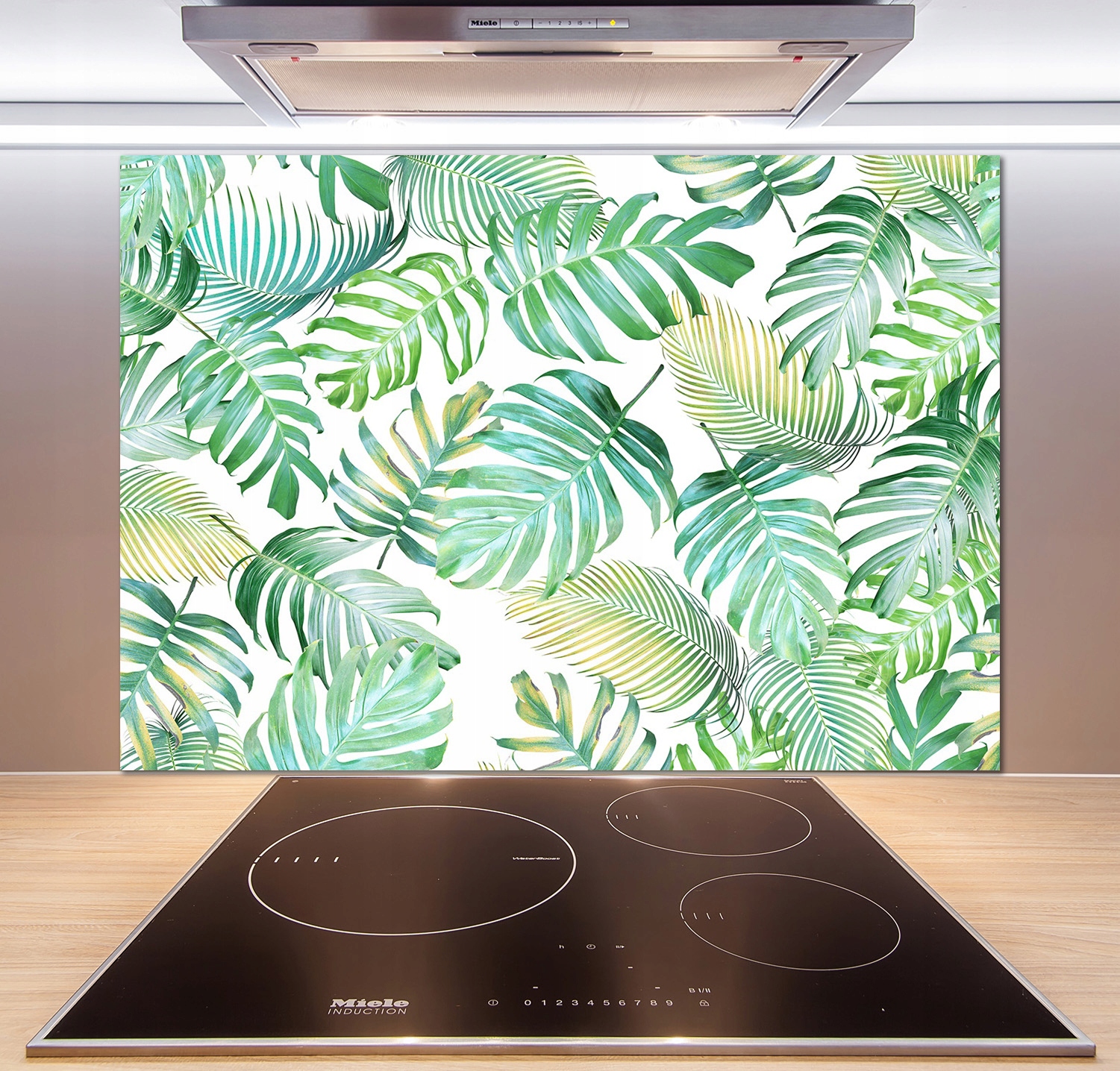 

Panel do kuchni Tropikalne liście 100x70 cm + Klej