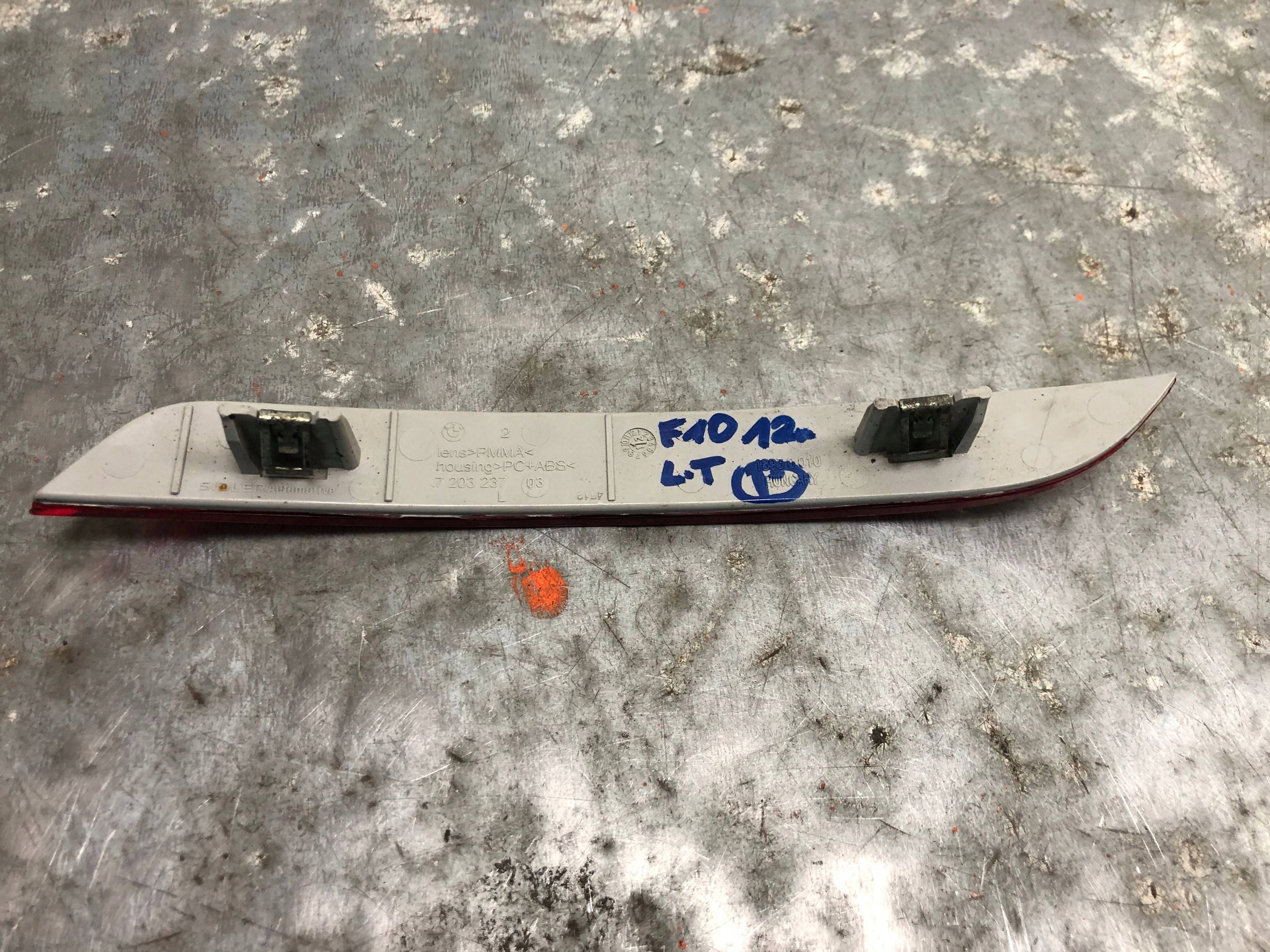 ODBLASK der Stoßstange links heck BMW F10 7203237