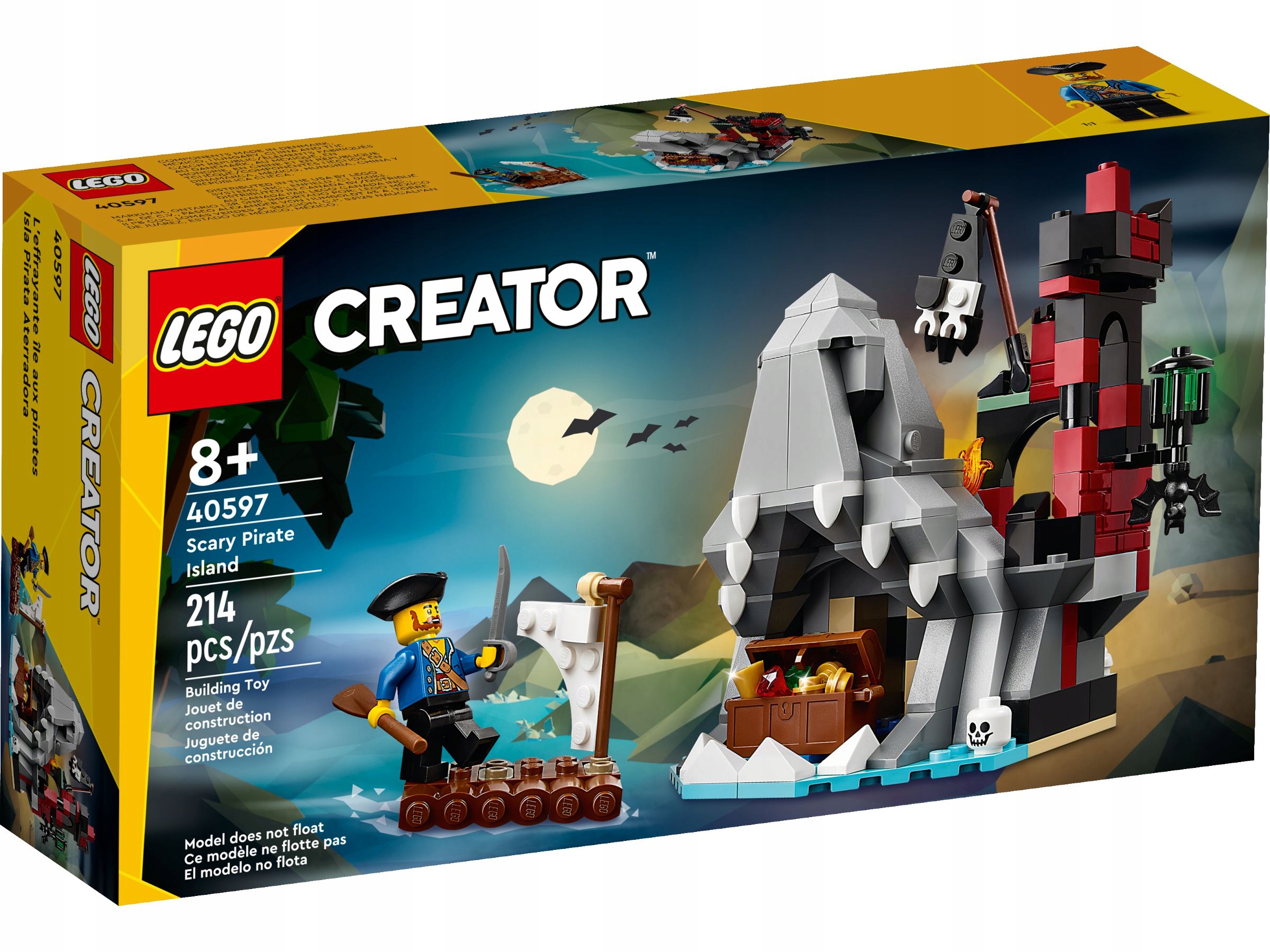LEGO Creator 40597 Straszna wyspa piratów