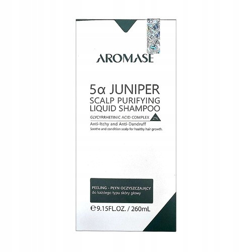 Aromase 5 Juniper Scalp Purifying Liquid Szampon do skóry głowy 260 ml