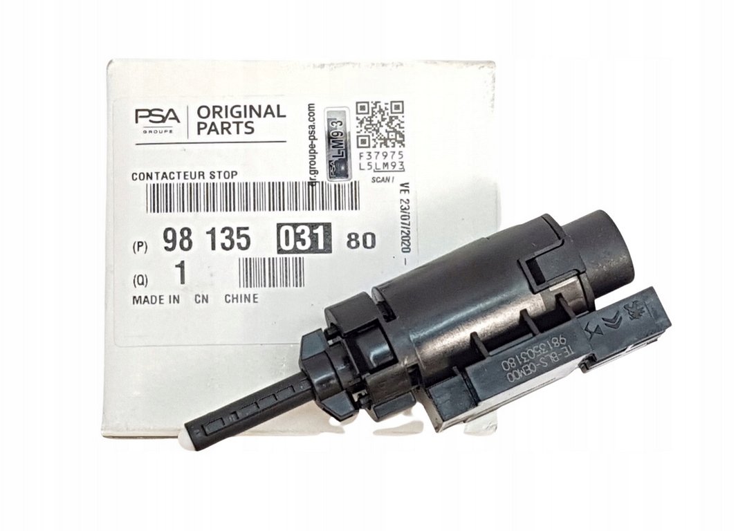 WŁĄCZNIK CZUJNIK STOP 208 308 508 2008 5008 II RIFTER PARTNER IV 9813503180