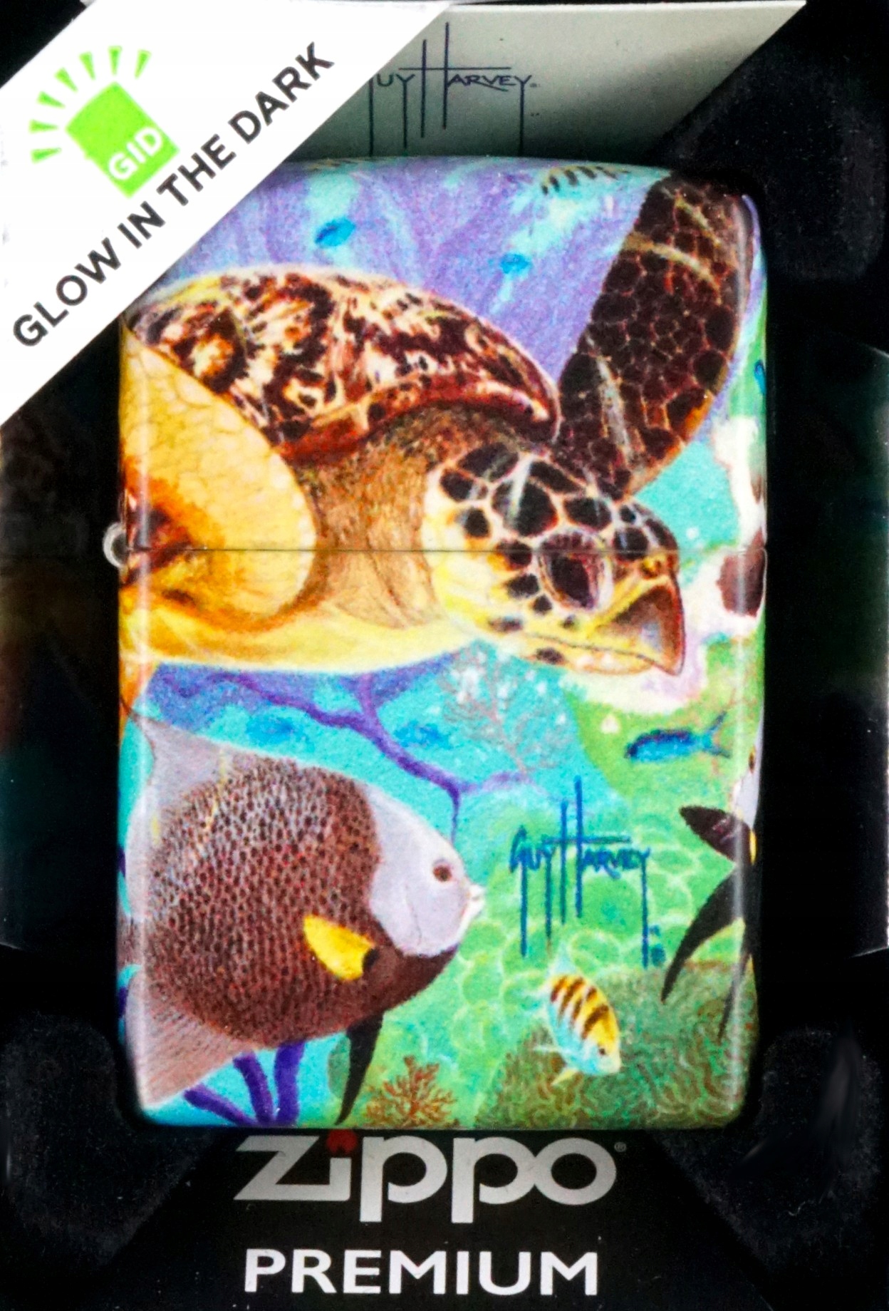 Zapalovač Zippo Guy Harvey 60006088 Větruodolný benzínový