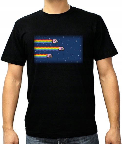 

Koszulka Ms. Nyan Cat Kot Tęcza Pop Tarts