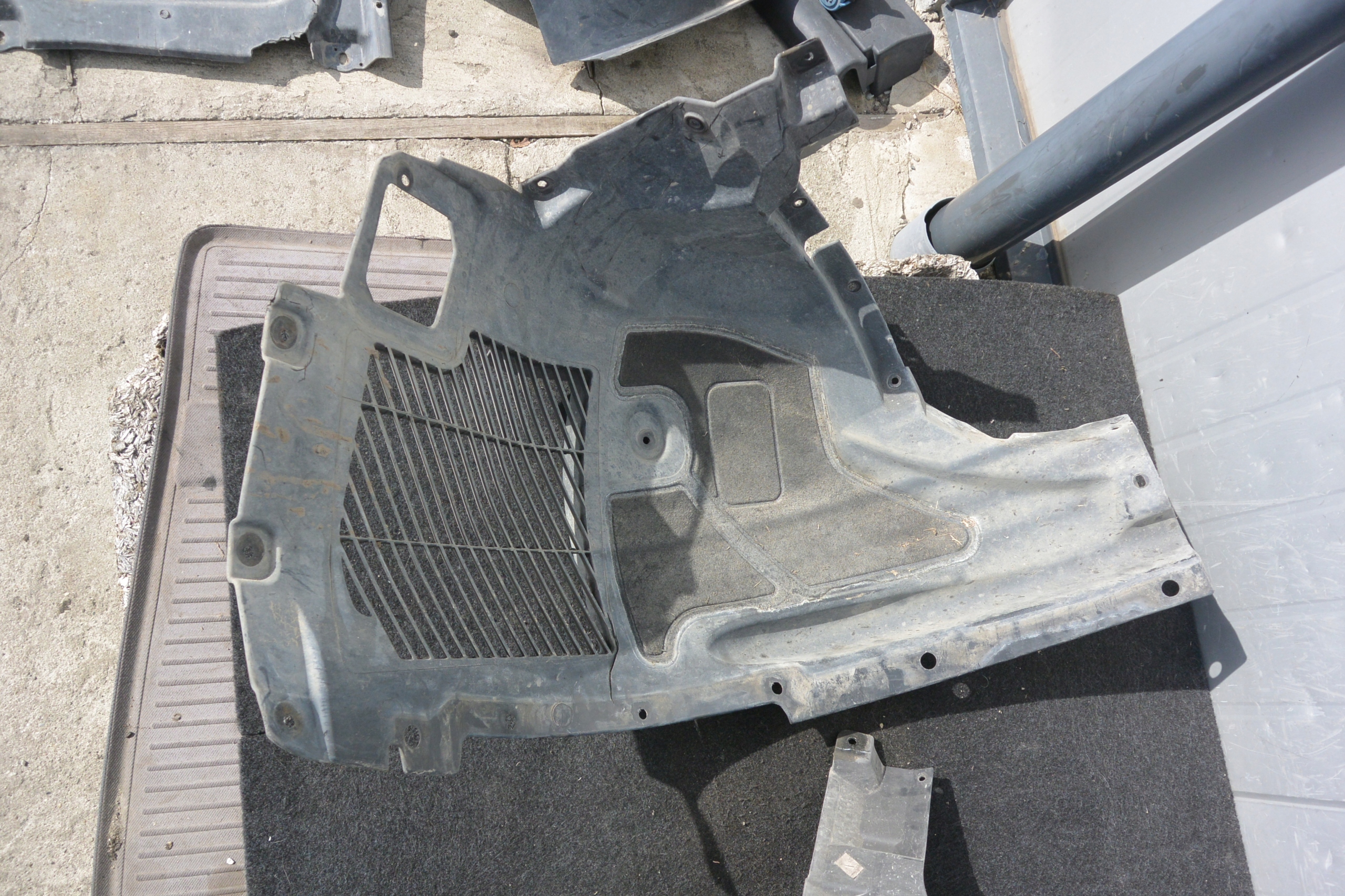 mudguard right front BMW X5M X5 F15 F85 KOMPLET