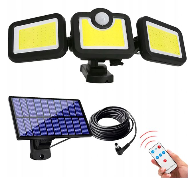 

Lampa Solarna Z Czujnikiem Ruchu Zmierzchu 171 Led