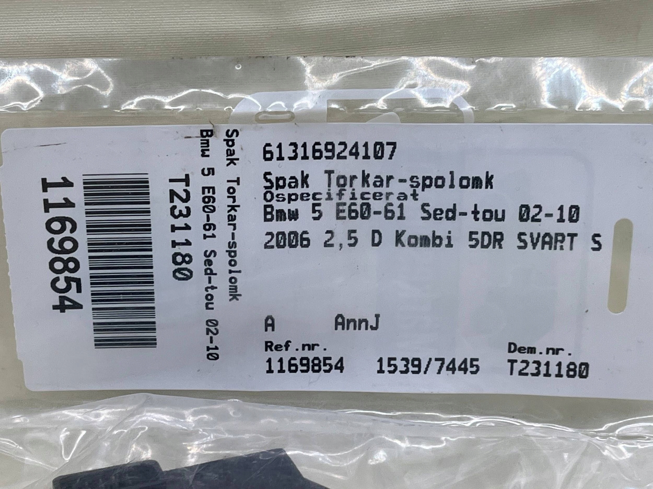 Manetka Blinkleuchten BMW 5 E60 E61 692410702 !J