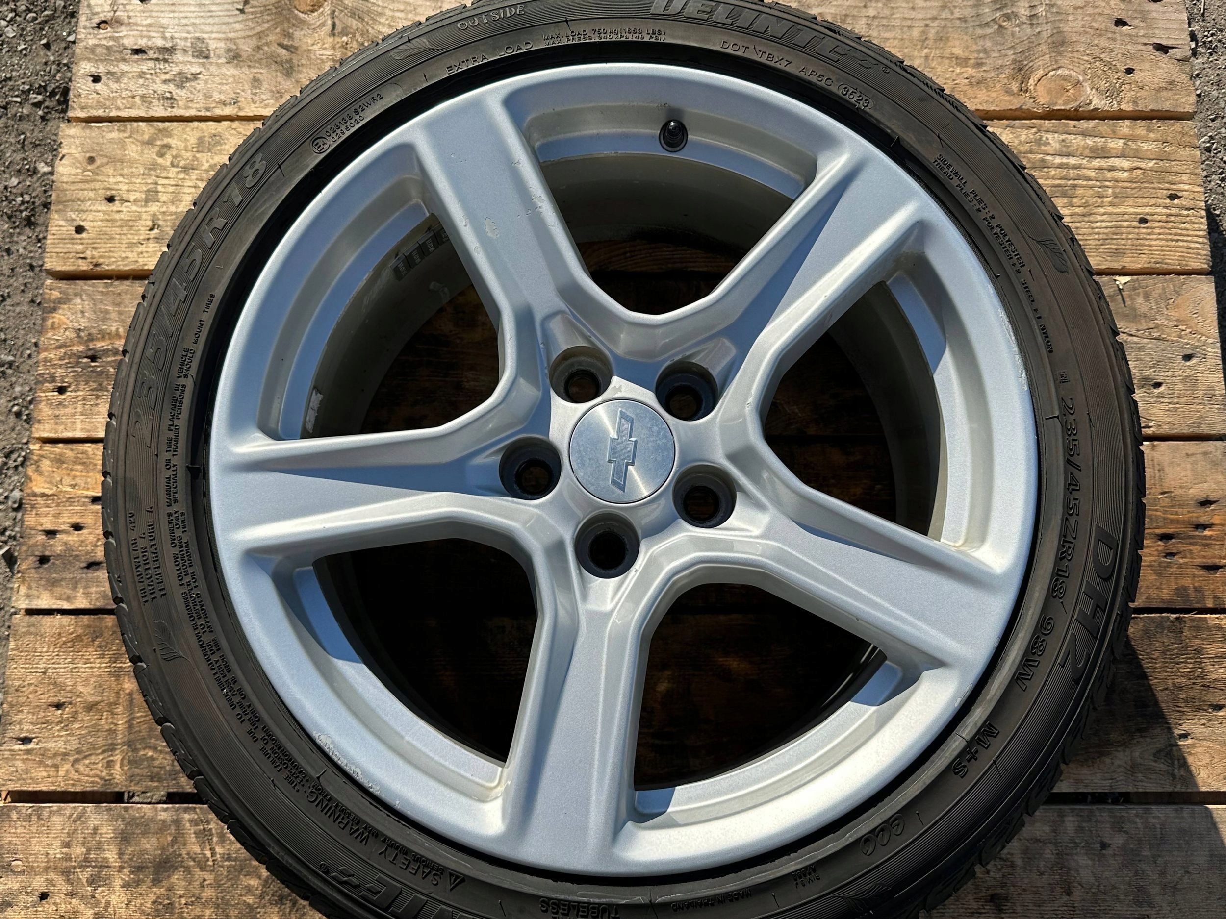 disc wheel 18X8.5J Chevrolet Camaro