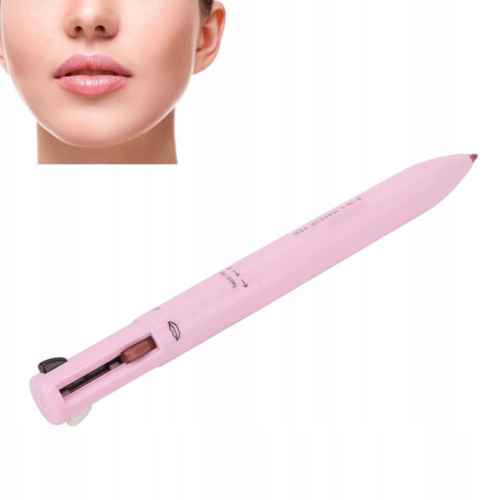 4 In 1 Makeup Pen 4 Color Portable Eyebrow Eyeline Marka bez marki